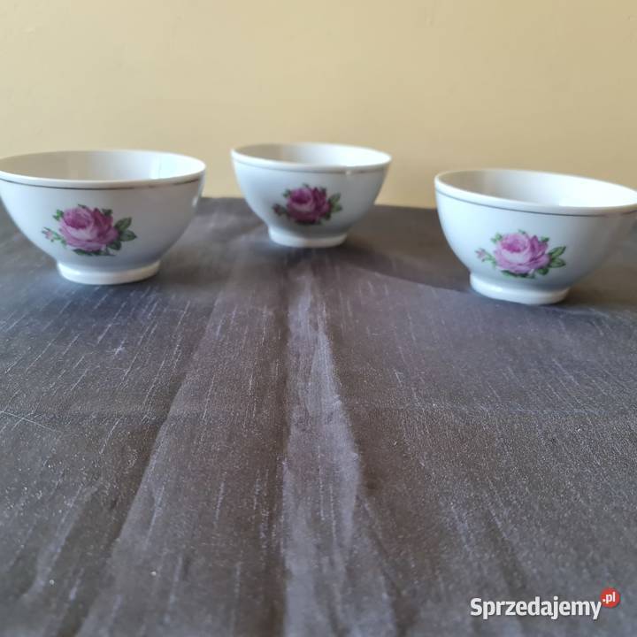 3 miseczki z porcelany PRL mazowieckie Warszawa