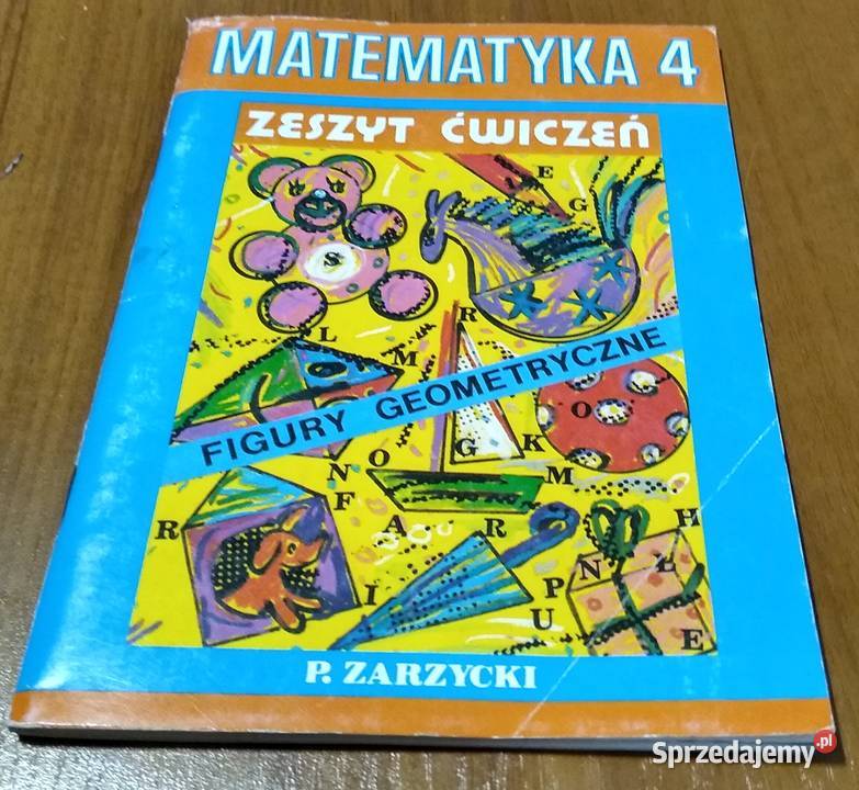 Matematyka 4 z plusem figury geometryczne zeszyt Gdańsk