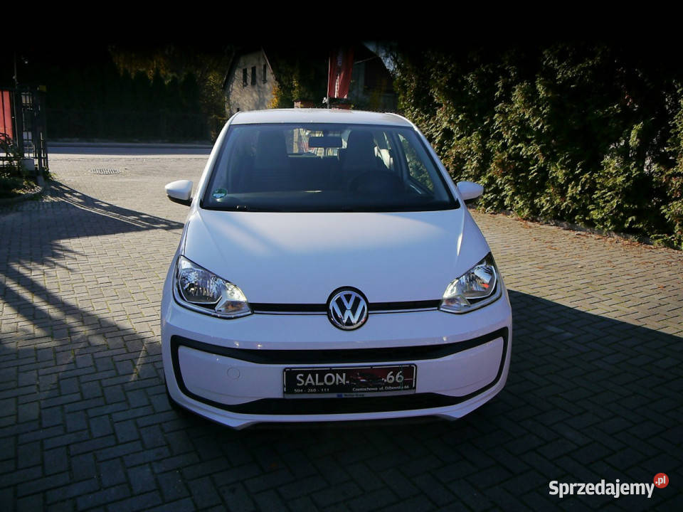 Volkswagen Up 10mpi Stan b klima Serwis przyciemniane szyby up! Częstochowa