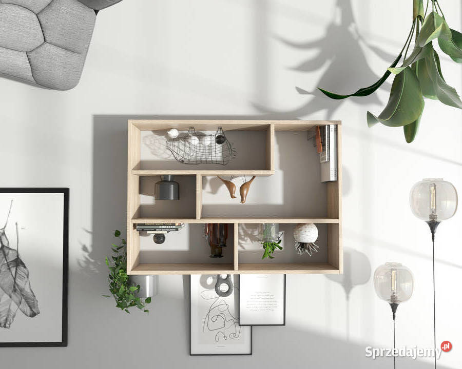 Półka wisząca Regał Fino na książki Nowość Wrocław