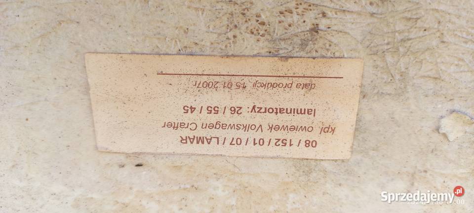 Owiewka dachowa WV Crafter Radom