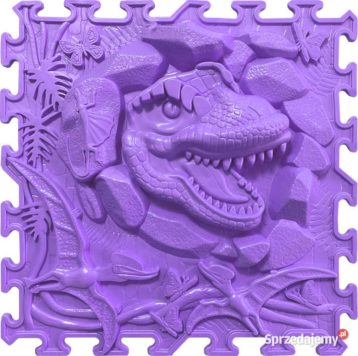 mata sensoryczna Dino 1 fioletowy twardy małopolskie