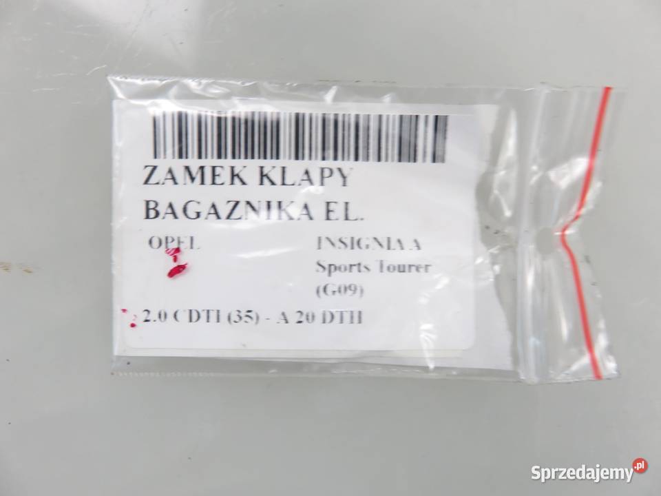 ZAMEK KLAPY OPEL INSIGNIA A 13503467
