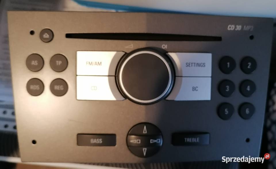 Radio CD30mp3 Opel Astra H Zafira B Wylogowane Poznań sprzedam