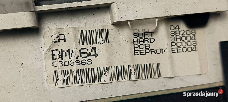 LICZNIK ZEGAR NISSAN ALMERA 0303363 kujawsko-pomorskie Lipno