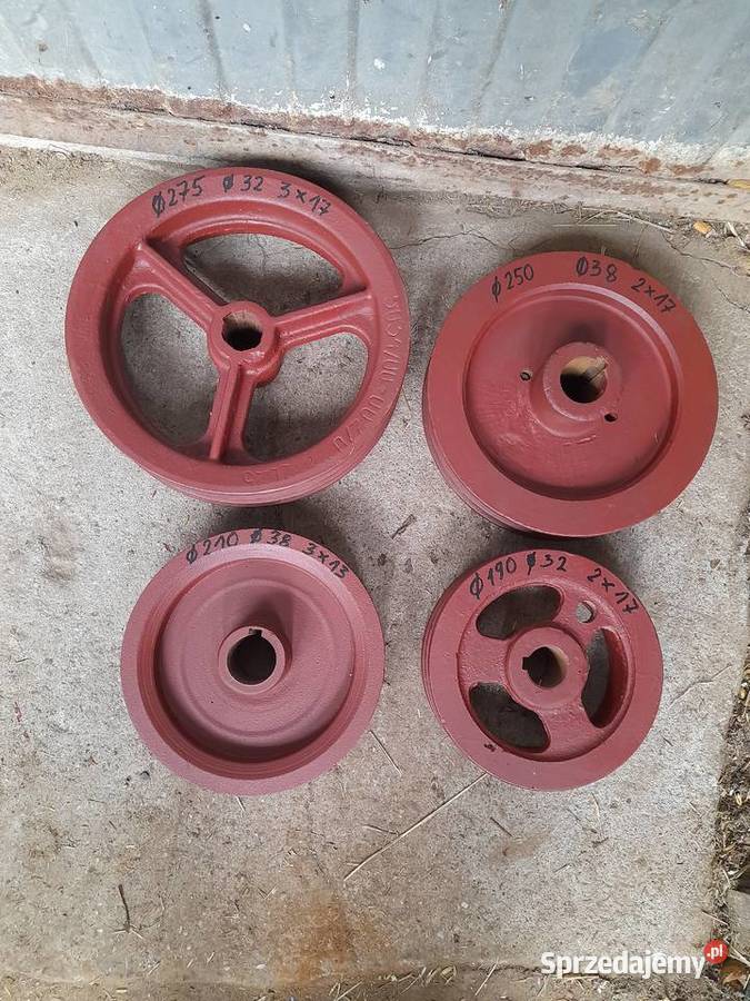 koła pasowe różne typy małych wielkie Gniezno sprzedam