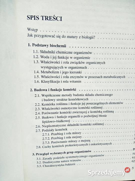 Biologia Pyłka Gutowska Oświata unikatowe Warszawa