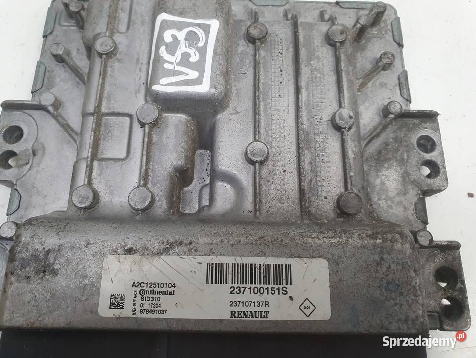 Renault Captur 15 DCI STEROWNIK SILNIKA komputer Chełm
