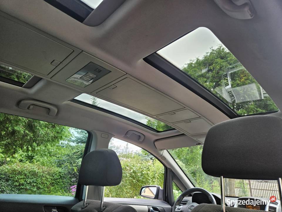 Opel Zafira 7 osób 18 benzyna NISKI ORYGINALNY tempomat mazowieckie Wieliszew