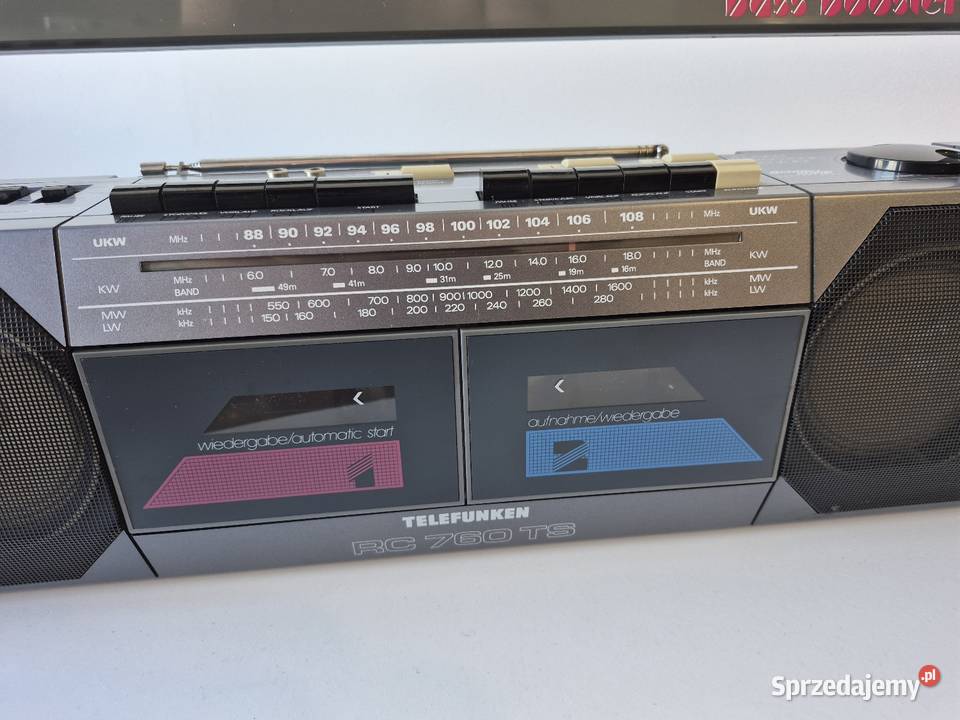 Radiomagnetofon Telefunken RC 760 TS Jawor