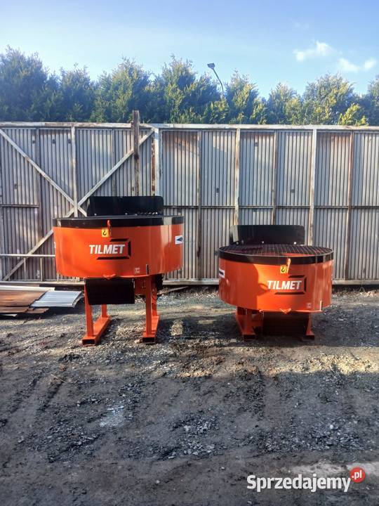 Betoniarka Elektryczna 1000 L Mieszalnik Wysoka Żmigród