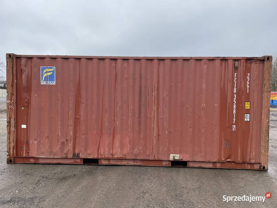 Kontener morski magazynowy 20DV 6 metrowy Świętochłowice