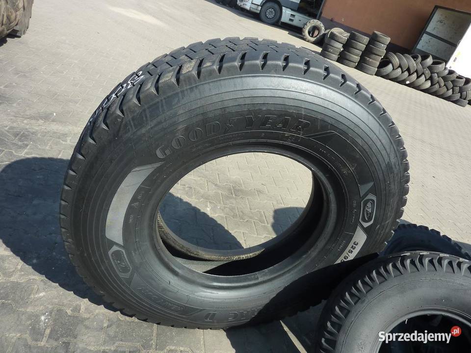 Opona używana ciężarowa 32595R24 GOODYEAR Zaścianki