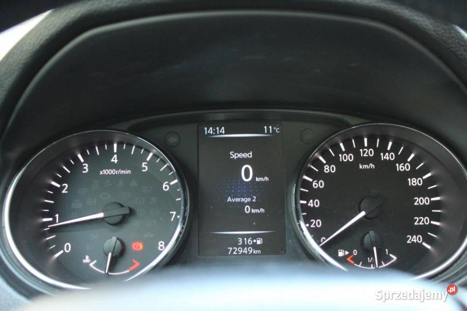 NISSAN Qashqai 2014r Salon IWŁ ASO Klimatyzacja 1197cm3 Chorzów