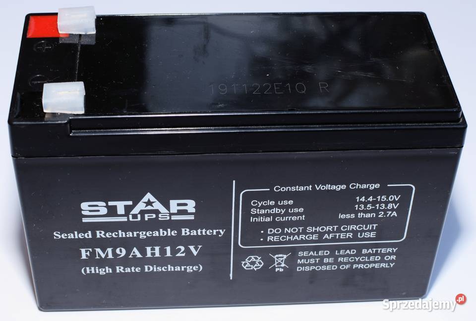 AKUMULATOR 12V 7Ah UPS ALARM NP712 Na WYMIANĘ Pozostałe Iwierzyce sprzedam
