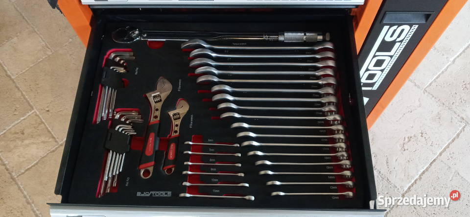 BJC SZAFKA NARZĘDZIOWA WÓZEK WARSZTATOWY 298 EL Motoryzacja Sieradz