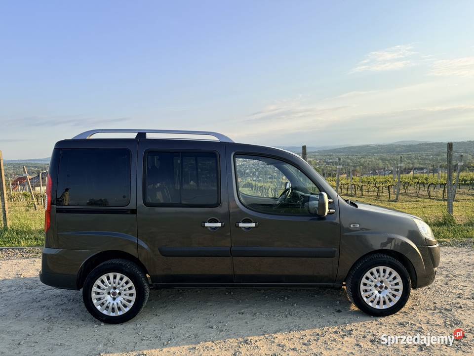 Fiat Doblo Malibu 14 Benzyna 80 Klimatyzacja Hak ABS Jasło
