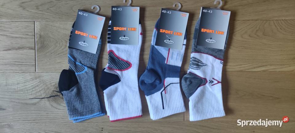 Skarpetki męskie 4 pary łódzkie Moszczenica sprzedam