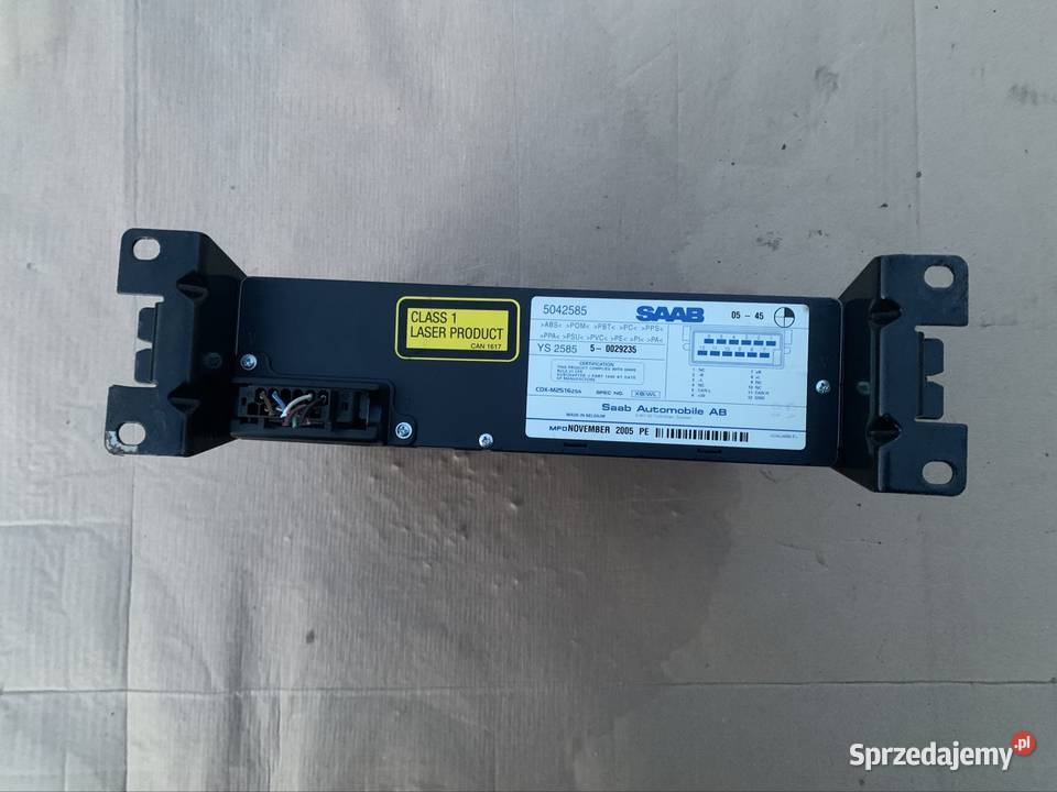 5042585 zmieniarka cd saab 95 95 vector saab 93 Szczecin