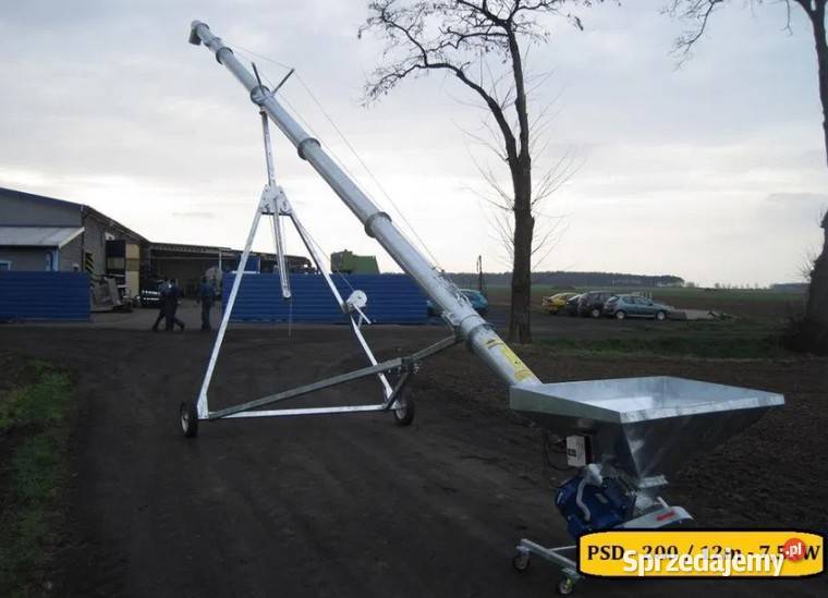 PPRZENOŚNIK ŚLIMAKOWY FI 200 zasyp silosów 45th Buk