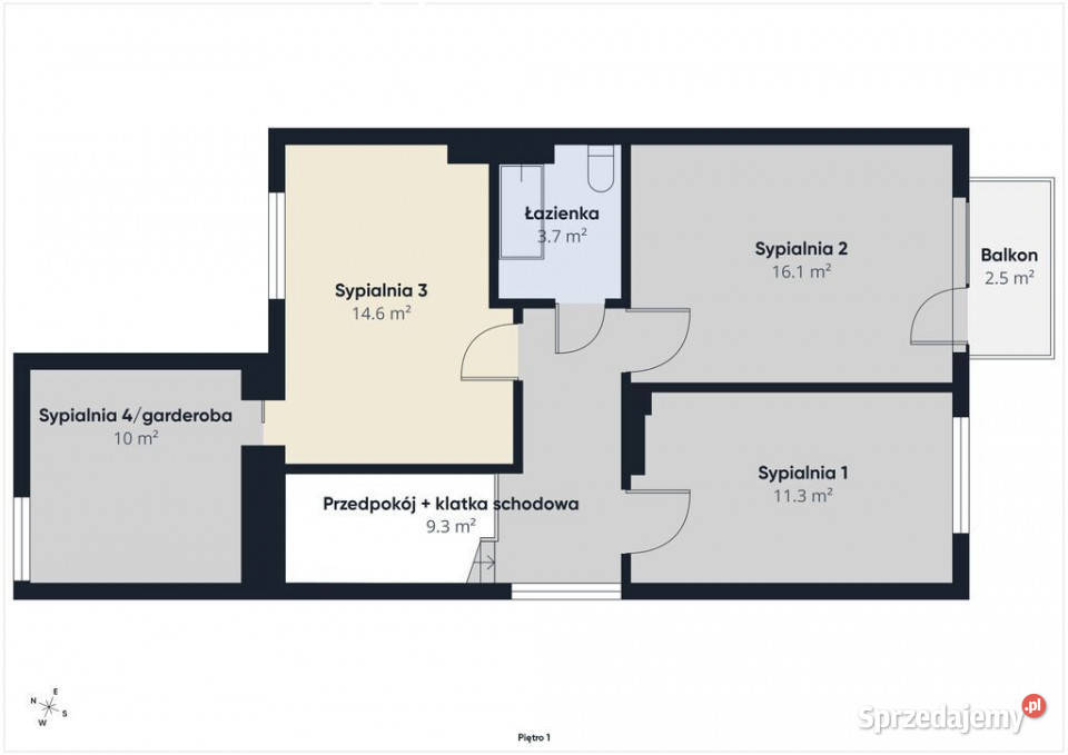 Dom do remontu w mieszkania os Zatorze garaż