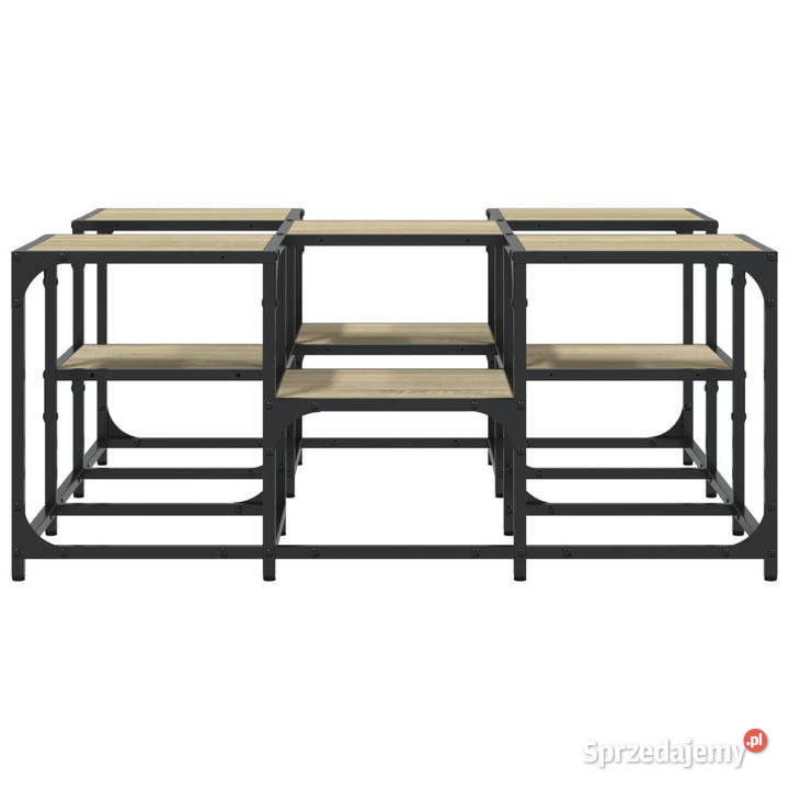 Stolik kawowy kolor dąb sonoma 91x91x40 WM839074 Warszawa sprzedam