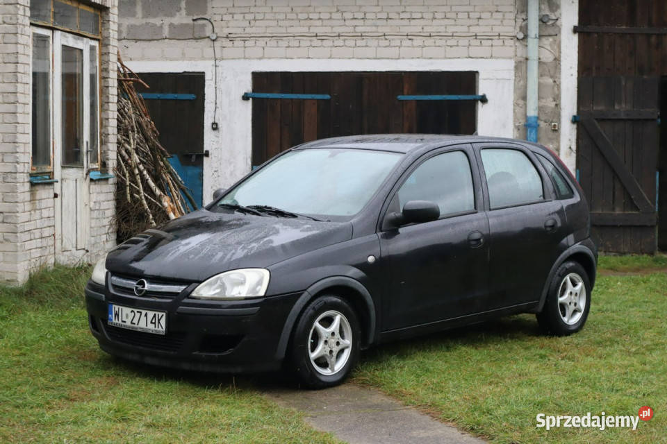 Opel Corsa 2005r 12 Benzyna 5 Drzwi GWARANCJA lakier metallic Corsa Warszawa sprzedam