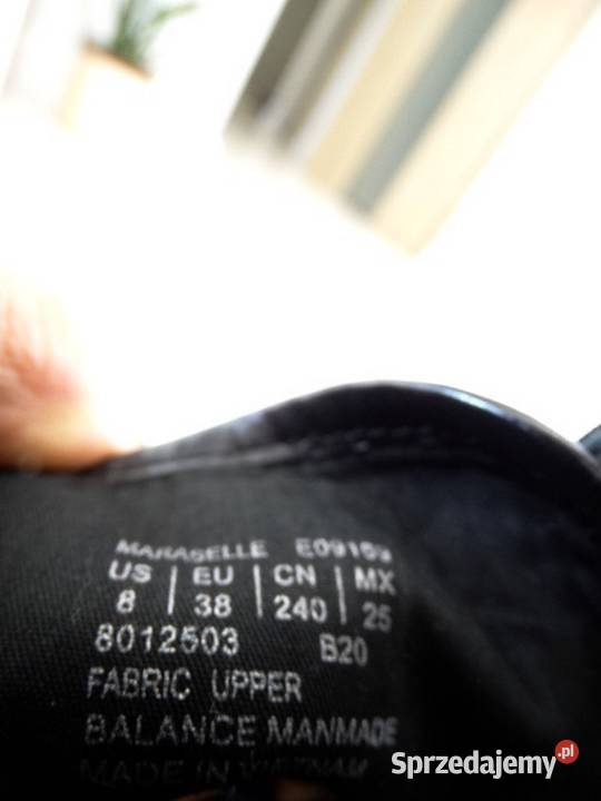 Buty Calvin Klein Sportowe Płócienne Czarne 38