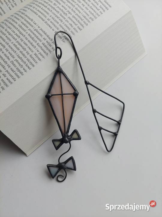 zakładka do książki latawiec łososiowy witraż Piekary Śląskie