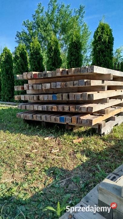Sprzedam kantówki 8x8 Bielsk sprzedam