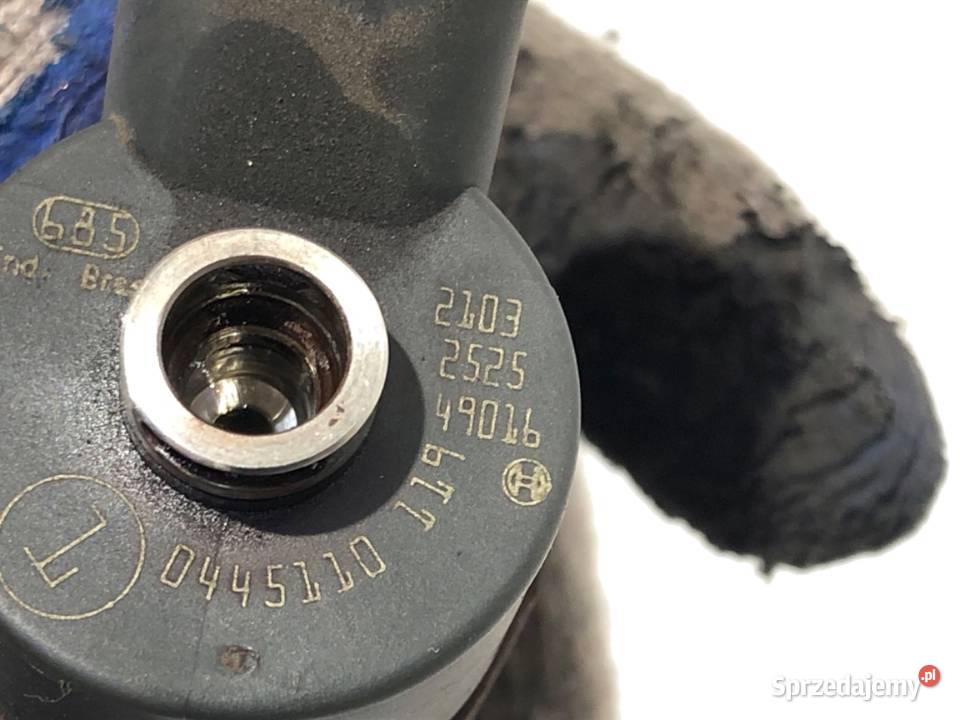 WTRYSKIWACZE KOMPLET FIAT STILO 0445110119 19 podkarpackie