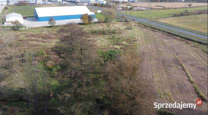 działka inwestycyjna z halą namiotową 57030m2