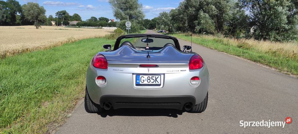 Super autko Pontiac Solstice Cabrio GXP Roadster pomorskie Suchy Dąb