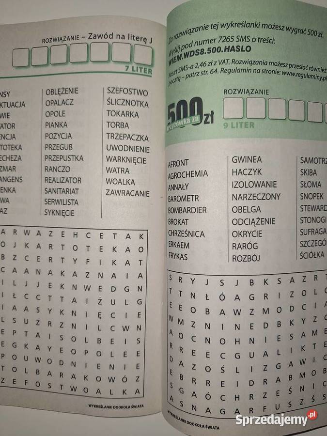 Wykreślanki dookoła świata Fascynująca podróż Warszawa