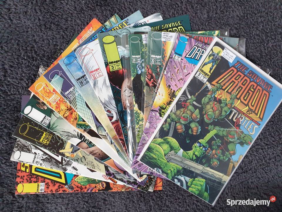 The Savage Dragon zestaw 14 komiksów Image USA Gdynia