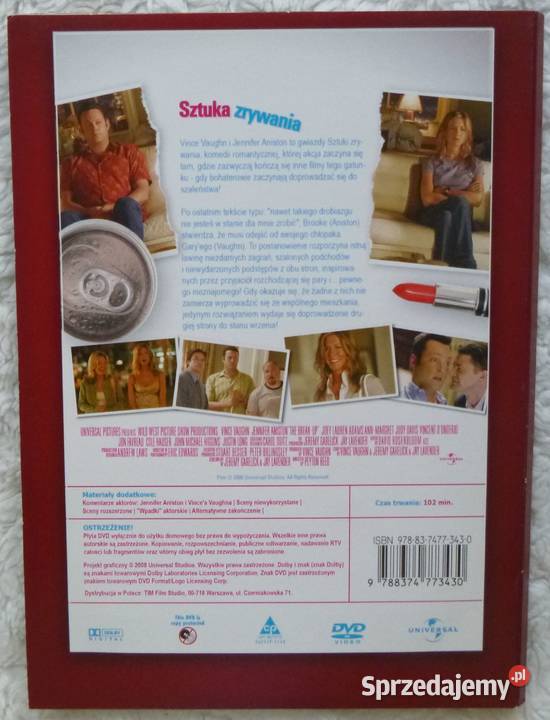 Film DVD Sztuka zrywania Warszawa