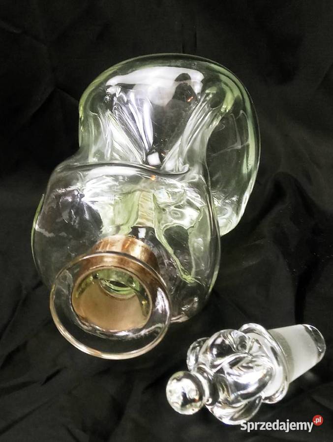 Klepsydra Srebro Szterling szkło Karafka Dania sprzedam