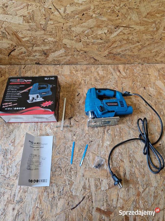 Wyrzynarka elektryczna 1750W MIDORI Japan MJ140 Pozostałe