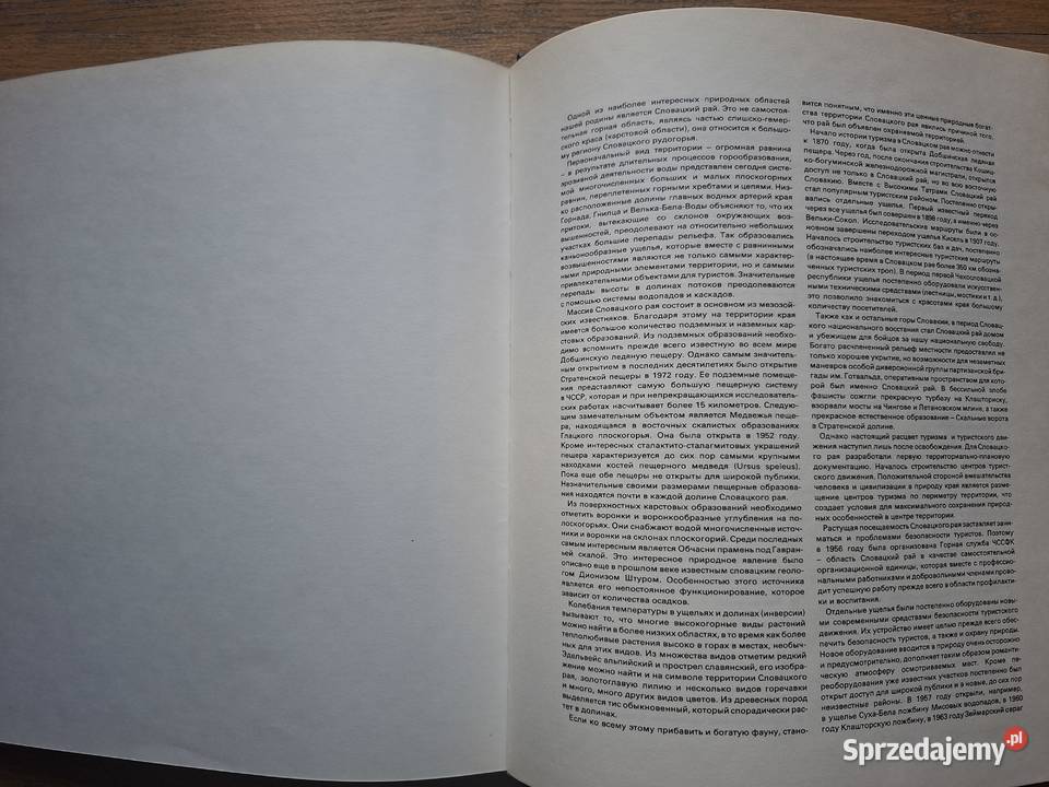 Slovensky Raj Ladislav Jirousek Karol Hricwyd w Mapy i przewodniki małopolskie Kraków sprzedam