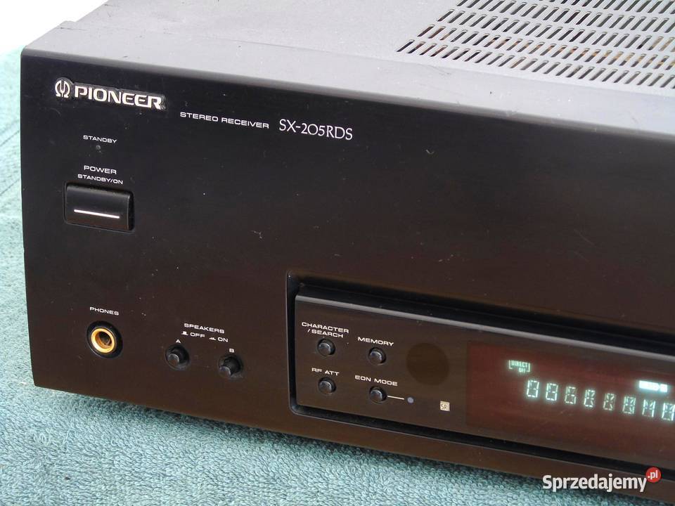 Japoński amplituner Pioneer SX205 RDS 370 wat Jasło