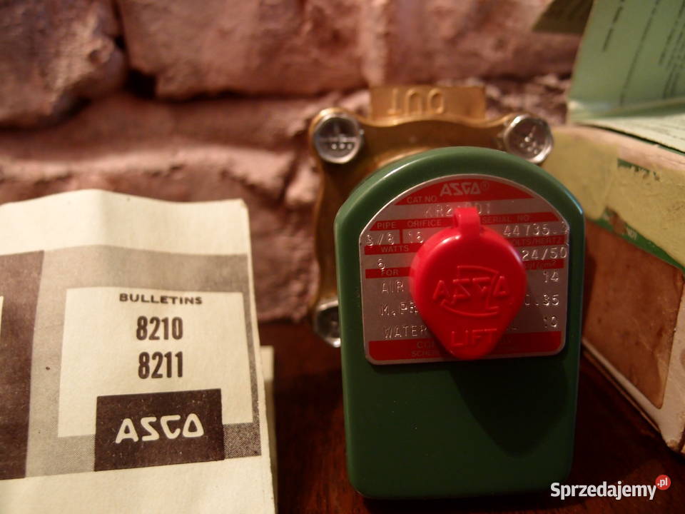 ASCO zawór elektromagnetyczny 38 24V Narzędzia Łódź