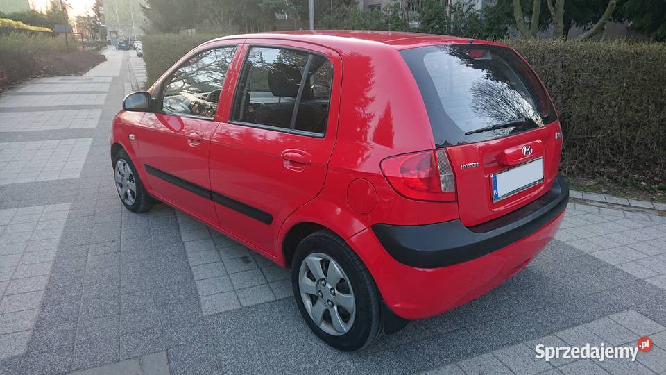 Hyundai Getz 11 MPI benzyna 66 2008r spalanie 5L Wołomin sprzedam