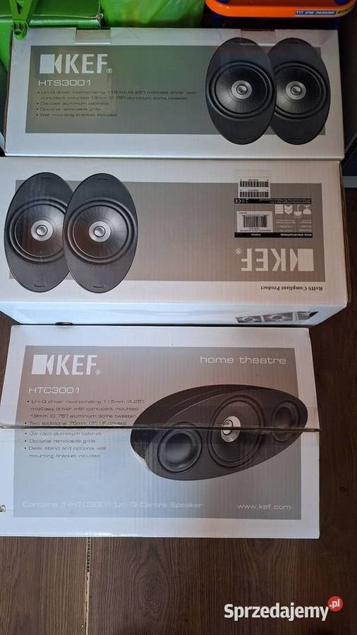 Sprzedam kino domowe KEF HTB2HTC 3001 z