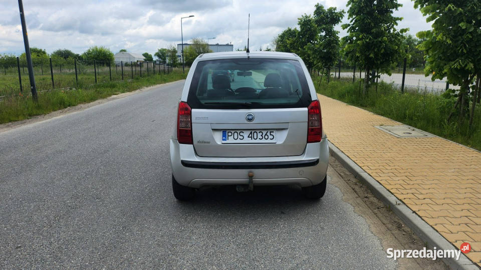 Fiat Idea 2004r 14 benzyna Klima Wspomag Hak Idea Pabianice