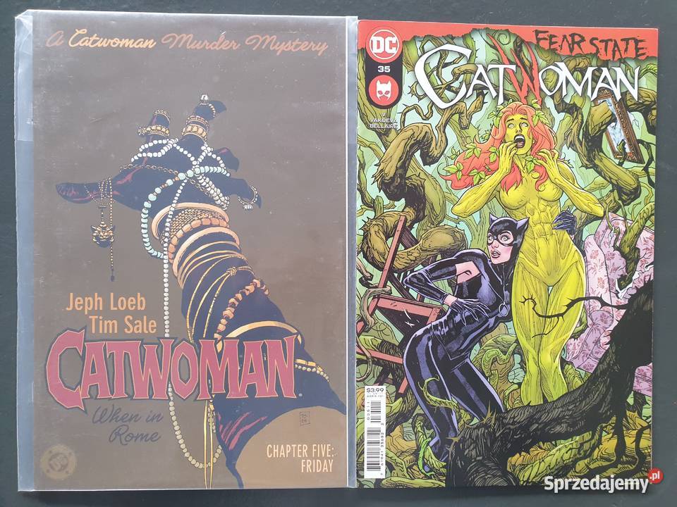 Catwoman zestaw 11 komiksów DC USA Amerykańskie Gdynia