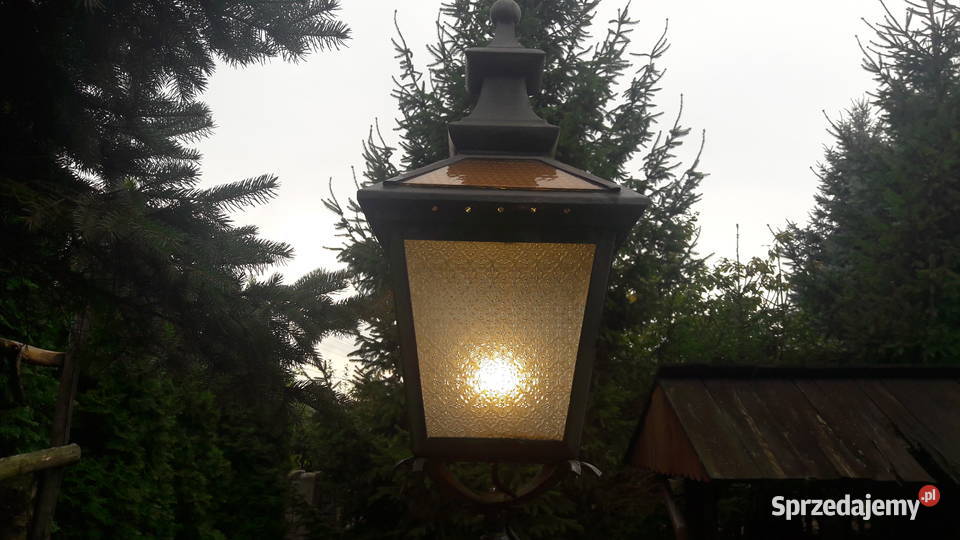 Latarnia podwórkowa parkowa lubelskie Łaszczów