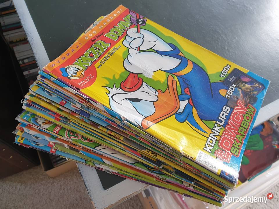 Kaczor Donald zestaw 23 komiksów