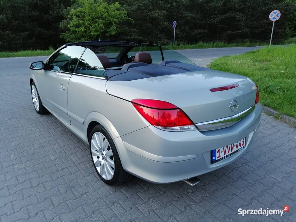 Opel Astra H Cabrio 16 Benzyna 105 Skóra Klima z lakier metallic Astra