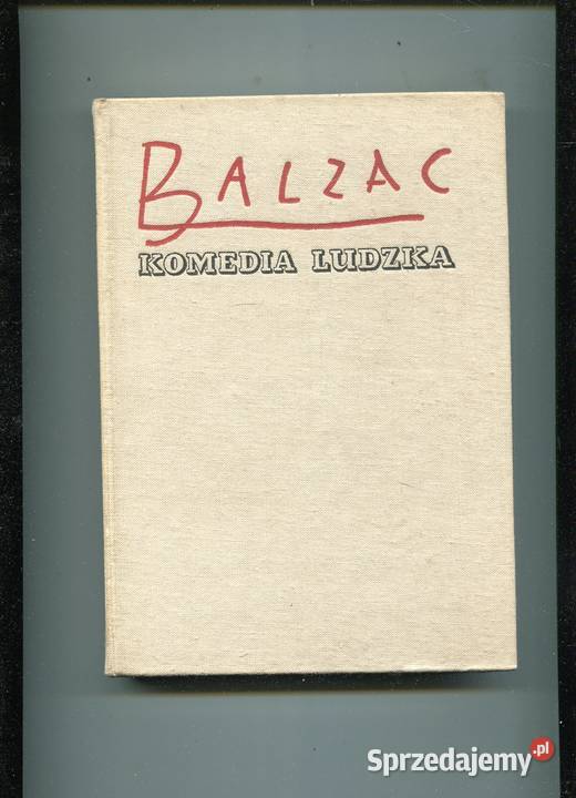 Komedia Ludzka TVI Balzac Szczecin sprzedam