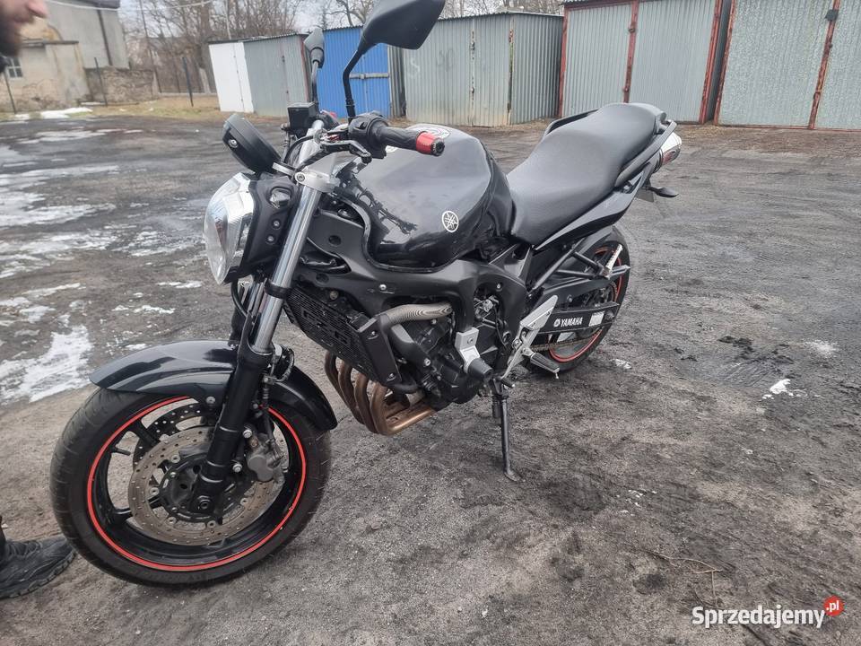 Yamaha Fazer FZ6N black edition nieuszkodzony Pakość